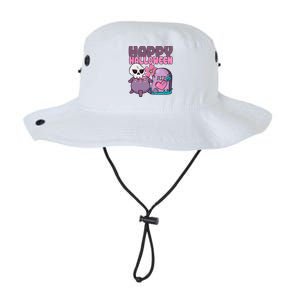 Happy Halloween Pink Cute Legacy Cool Fit Booney Bucket Hat