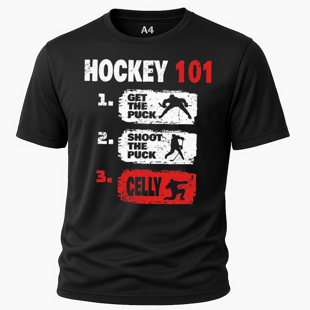 Hockey Hockey Player Funny Hockey Performance Shirt