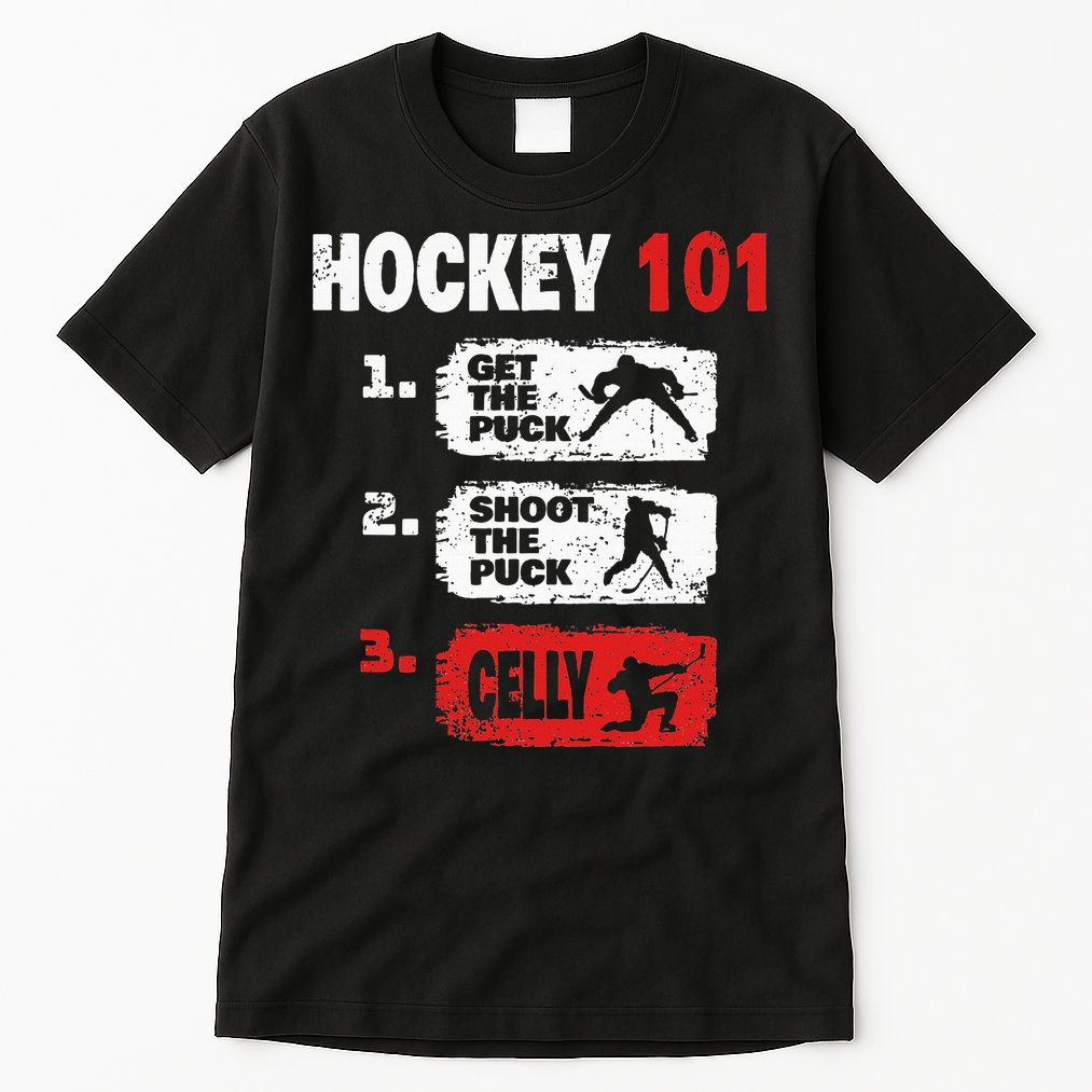 Hockey Hockey Player Funny Hockey Tall T-Shirt
