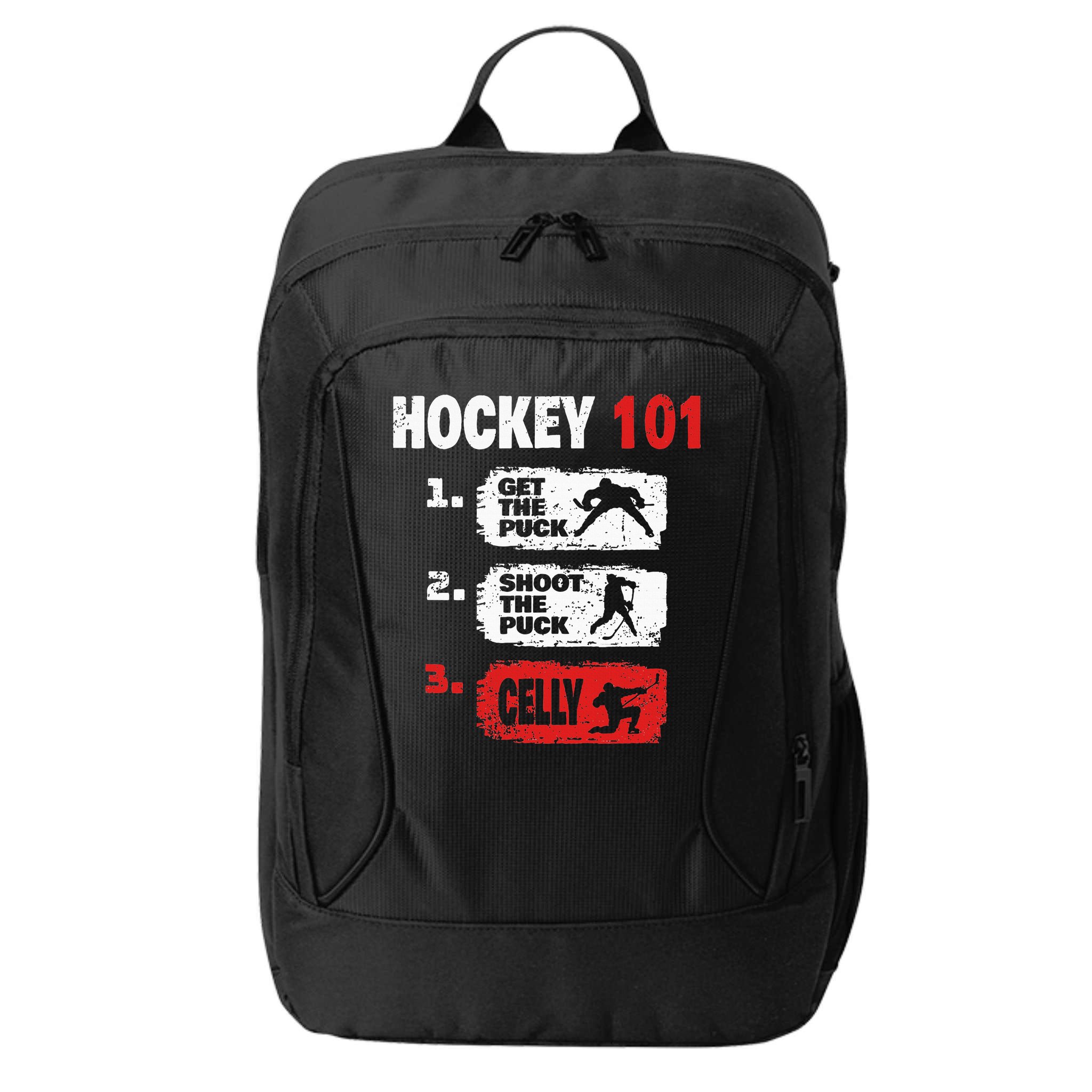 Hockey Hockey Player Funny Hockey City Backpack
