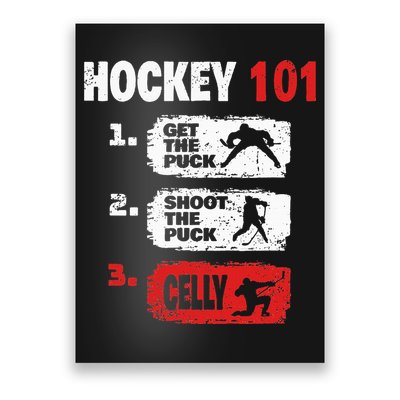 Hockey Hockey Player Funny Hockey Poster