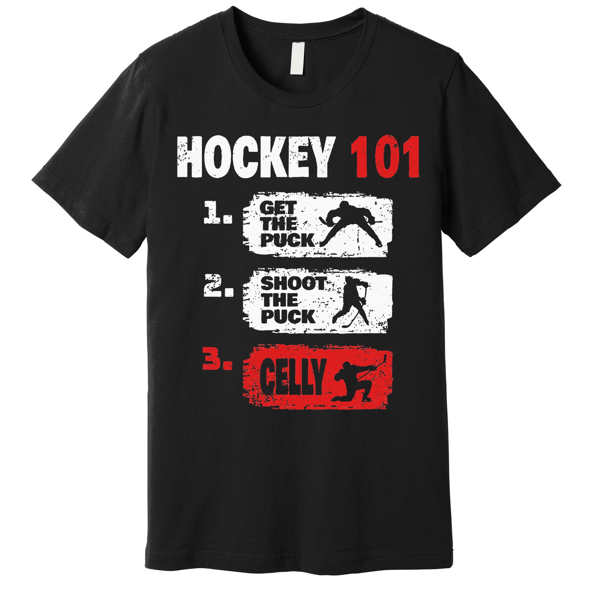 Hockey Hockey Player Funny Hockey Premium T-Shirt