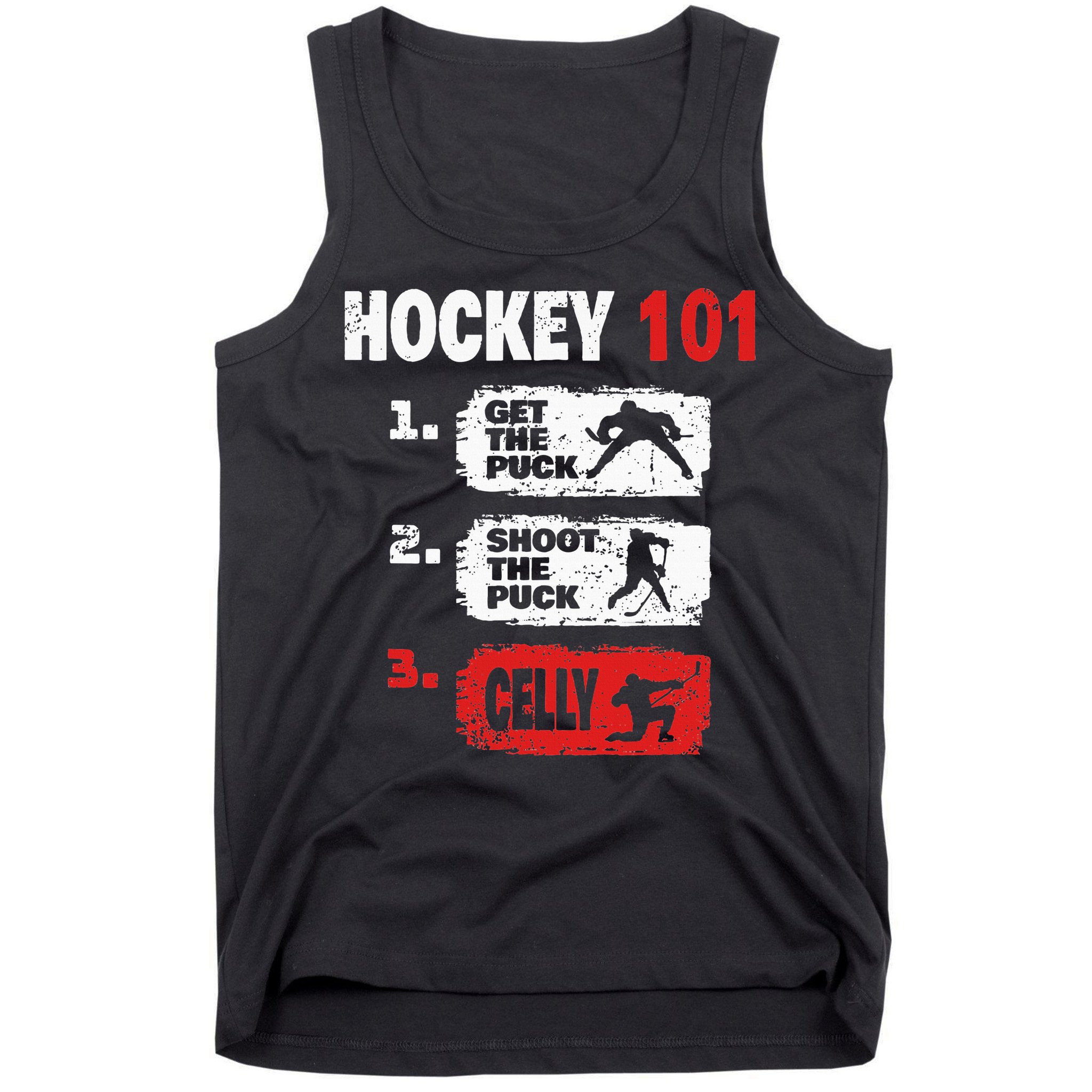 Hockey Hockey Player Funny Hockey Tank Top