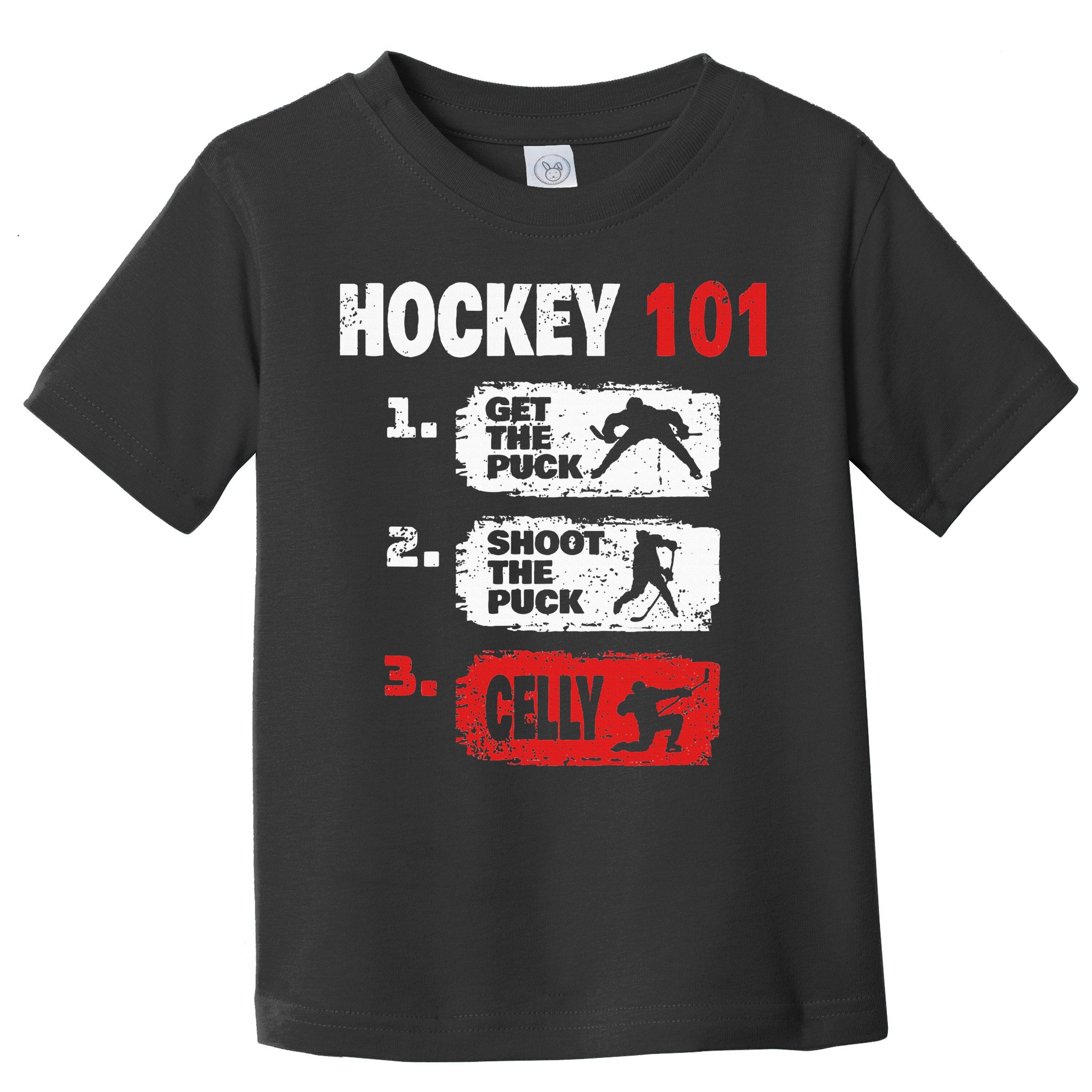 Hockey Hockey Player Funny Hockey Toddler T-Shirt