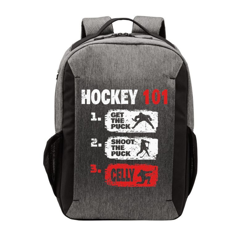 Hockey Hockey Player Funny Hockey Vector Backpack