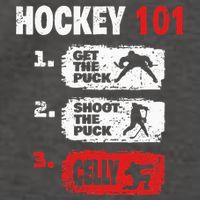 Hockey Hockey Player Funny Hockey Vector Backpack