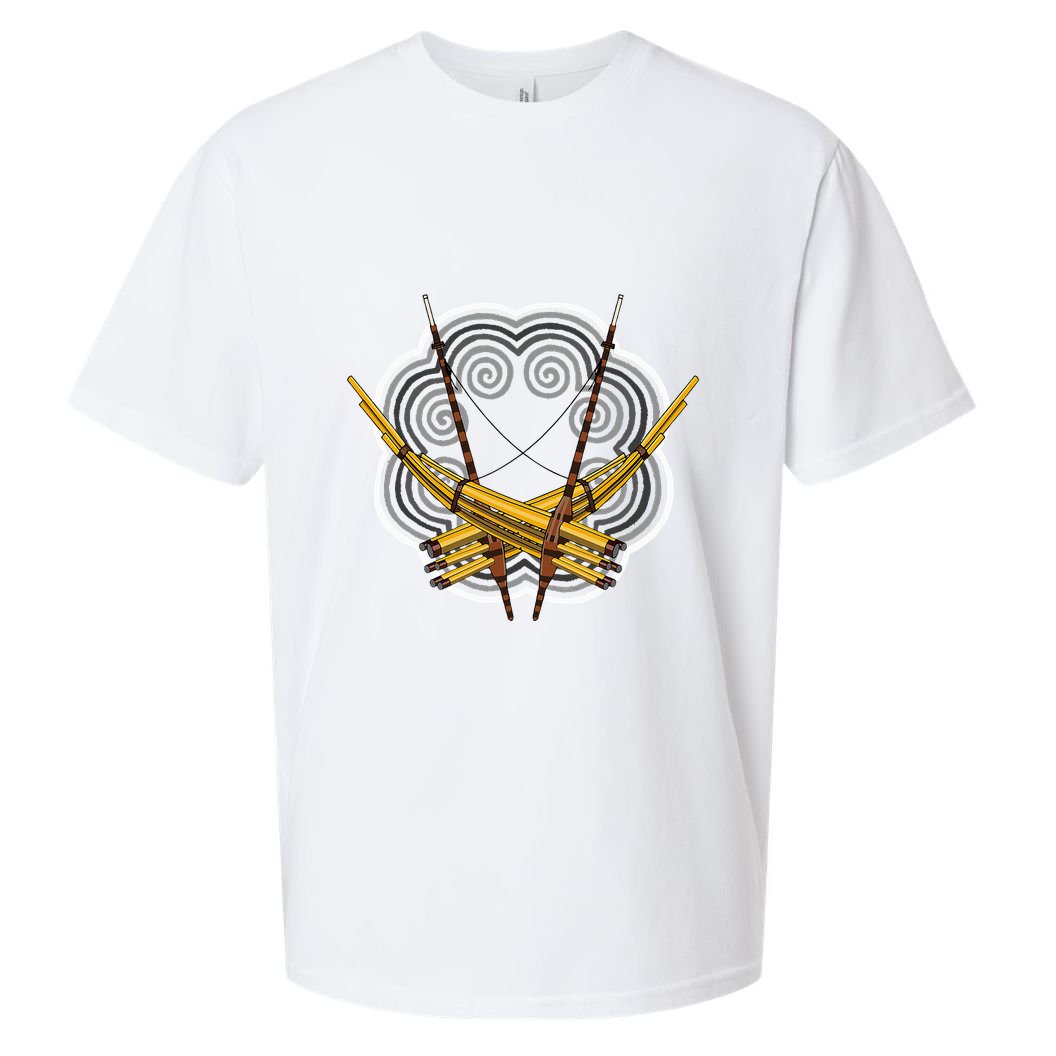 Hmong Hmoob Qeej Sueded Cloud Jersey T-Shirt