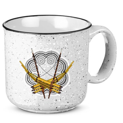 Hmong Hmoob Qeej 15oz Campfire Ceramic Mug
