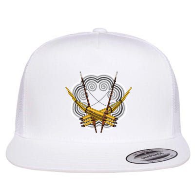 Hmong Hmoob Qeej Flatbill Hat