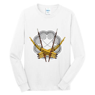 Hmong Hmoob Qeej Tall Long Sleeve T-Shirt