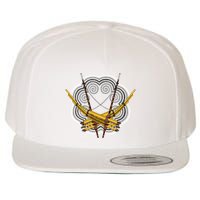 Hmong Hmoob Qeej Wool Snapback Cap