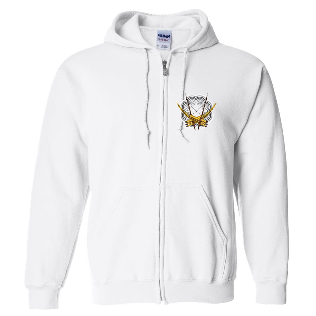 Hmong Hmoob Qeej Full Zip Hoodie