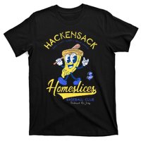 Hackensack Homeslices Retro Minor League Baseball Team T-Shirt