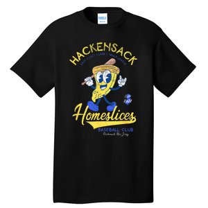 Hackensack Homeslices Retro Minor League Baseball Team Tall T-Shirt