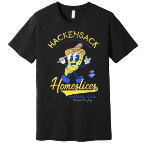 Hackensack Homeslices Retro Minor League Baseball Team Premium T-Shirt