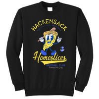 Hackensack Homeslices Retro Minor League Baseball Team Tall Sweatshirt