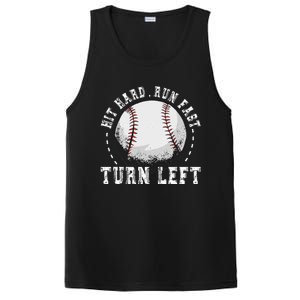 Hit Hard Run Fast Turn Left Baseball Player PosiCharge Competitor Tank