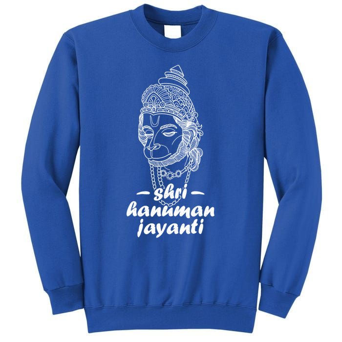 Hindu Hanu Religious Vanara Jai Meditation Buddhism India Gift Tall Sweatshirt