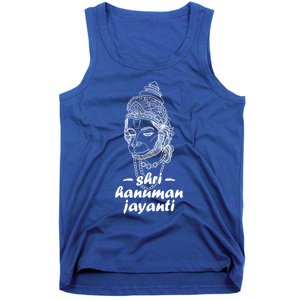 Hindu Hanu Religious Vanara Jai Meditation Buddhism India Gift Tank Top