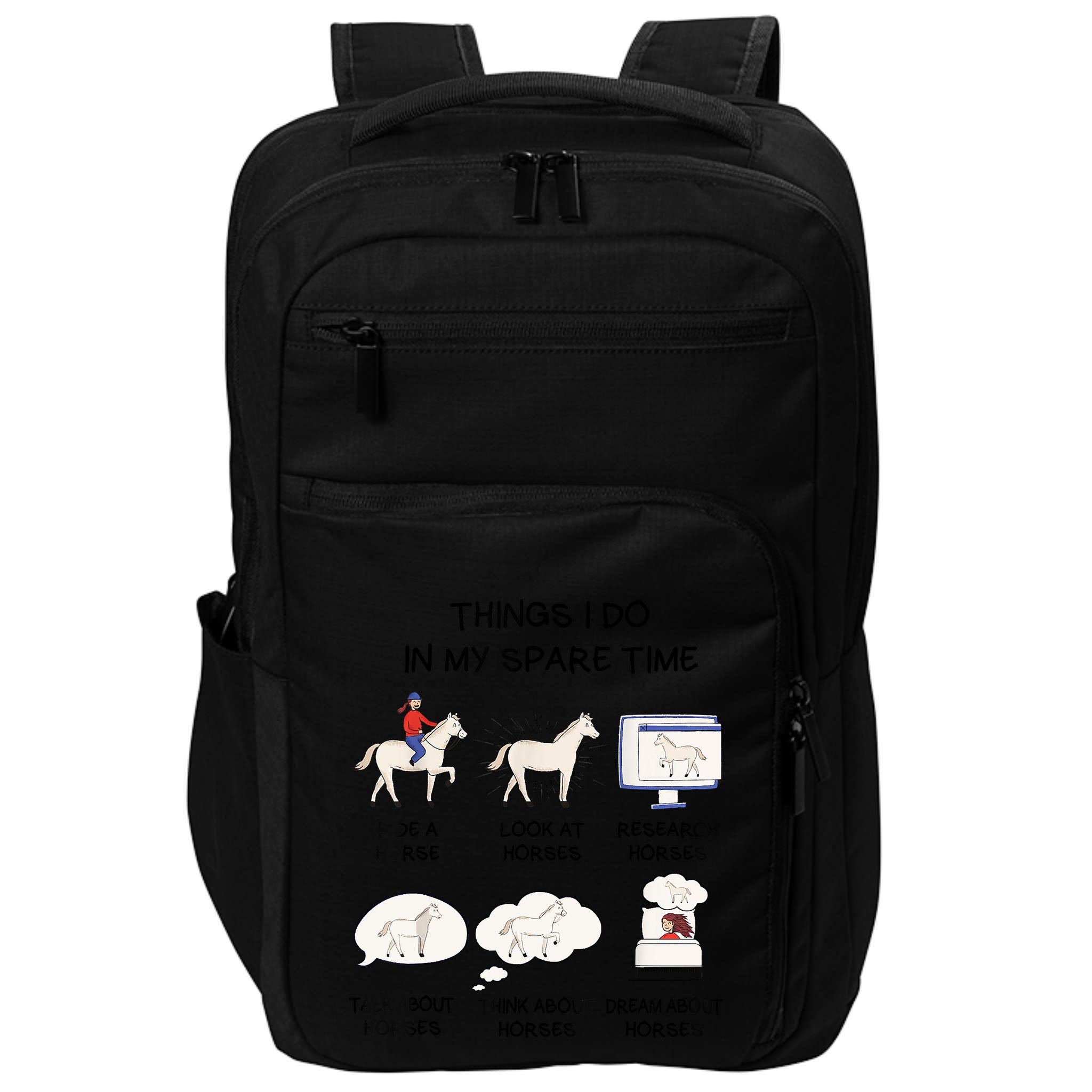 Horse Horse Riding Impact Tech Backpack