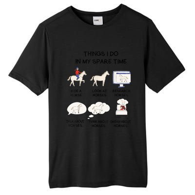 Horse Horse Riding Tall Fusion ChromaSoft Performance T-Shirt