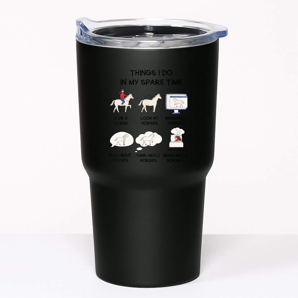 Horse Horse Riding Tumbler