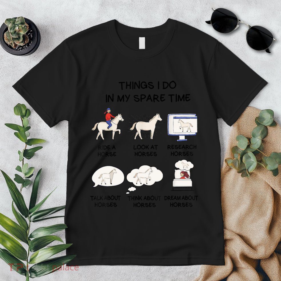 Horse Horse Riding Premium T-Shirt