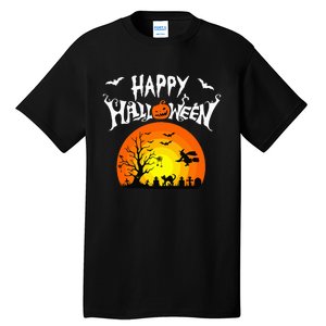 Happy Halloween Retro Tall T-Shirt