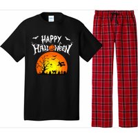 Happy Halloween Retro Pajama Set