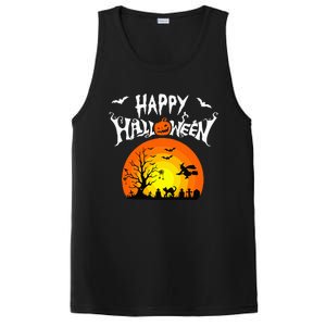 Happy Halloween Retro PosiCharge Competitor Tank