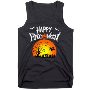 Happy Halloween Retro Tank Top