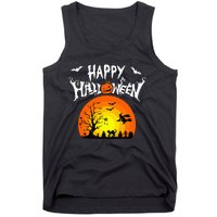 Happy Halloween Retro Tank Top