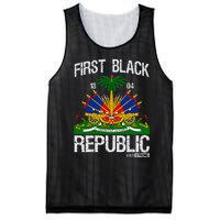 Haitian History Revolution Since 1804 First Black Republic Mesh Reversible Basketball Jersey Tank