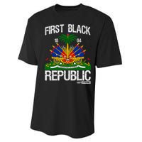 Haitian History Revolution Since 1804 First Black Republic Performance Sprint T-Shirt