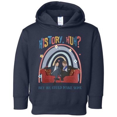 History Huh Red White And Funny Royal Blue LGBT Gay Toddler Hoodie