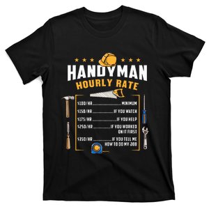 Handyman Hourly Rate T-Shirt