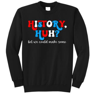 History Huh Red White And Royal Blue Sweatshirt