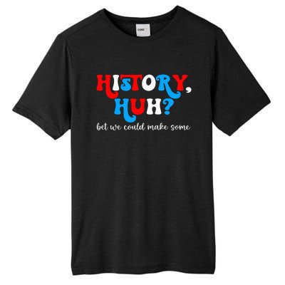 History Huh Red White And Royal Blue Tall Fusion ChromaSoft Performance T-Shirt