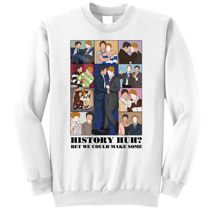 History Huh Red White And Royal Blue Sweatshirt