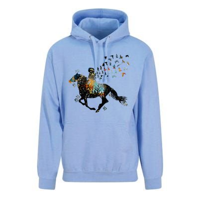 Horse Horseback Riding Life Nature Bird Horse Girls Women Unisex Surf Hoodie