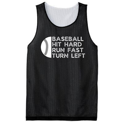 Hit Hard Run Fast Turn Left Mesh Reversible Basketball Jersey Tank