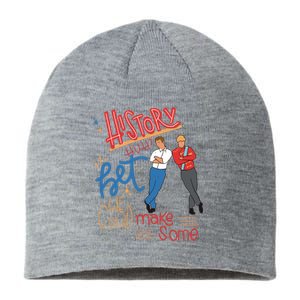 History Huh Red White And Royal Blue Sustainable Beanie