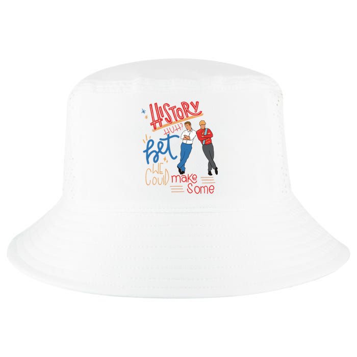 History Huh Red White And Royal Blue Cool Comfort Performance Bucket Hat