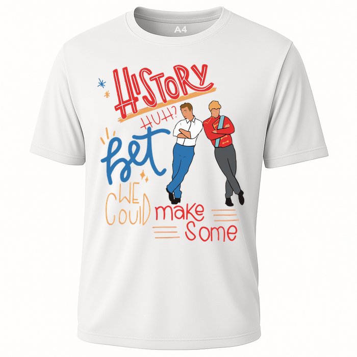 History Huh Red White And Royal Blue Cooling Performance Crew T-Shirt