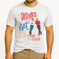 History Huh Red White And Royal Blue Cooling Performance Crew T-Shirt
