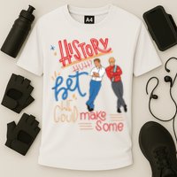 History Huh Red White And Royal Blue Cooling Performance Crew T-Shirt