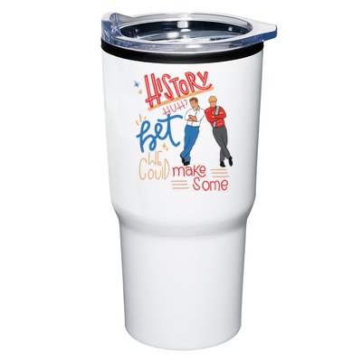 History Huh Red White And Royal Blue Tumbler