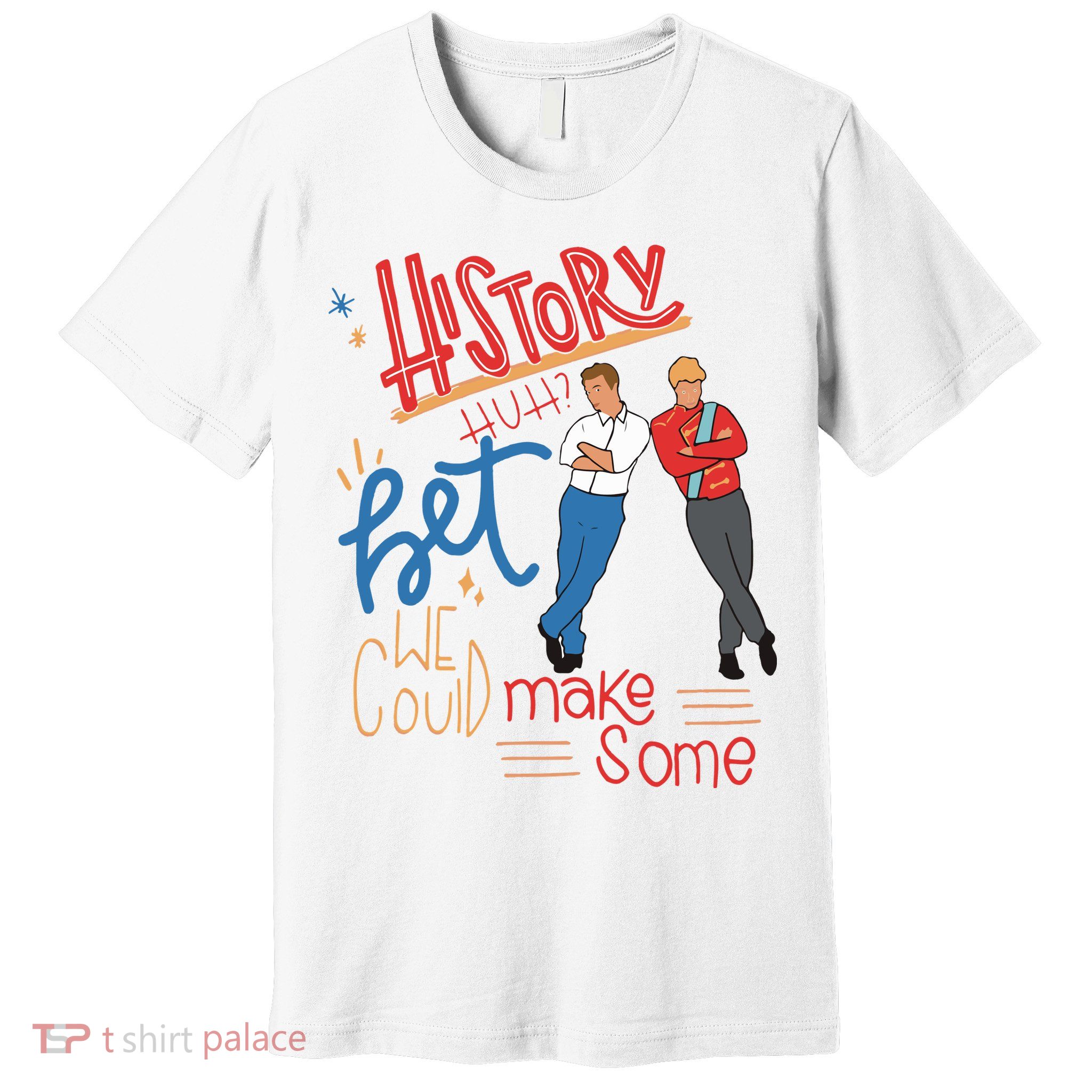 History Huh Red White And Royal Blue Premium T-Shirt
