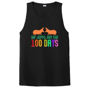 Hip Hippo Ray For 100 Days Of School Hip Hip Hooray PosiCharge Competitor Tank