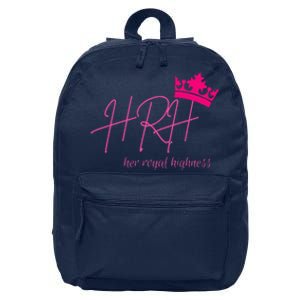 Hrh Her Royal Highness Pink Tiara 16 in Basic Backpack